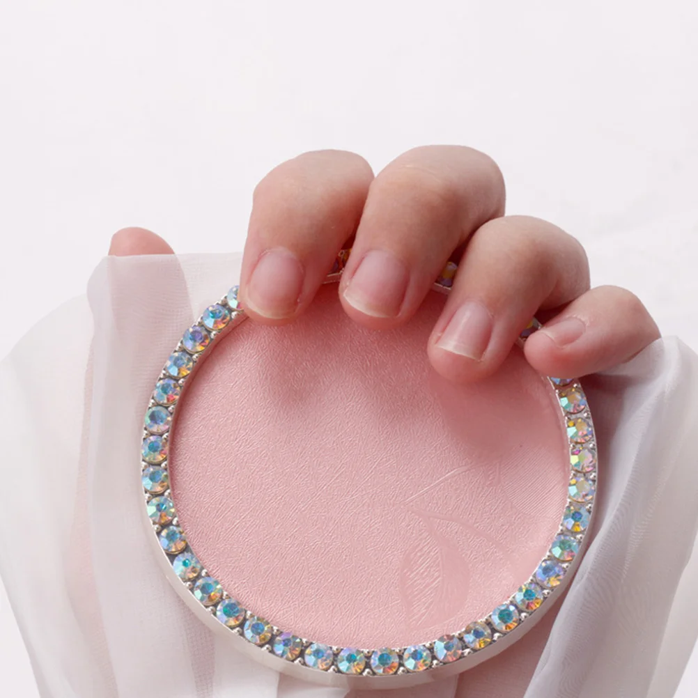 

2Pcs Resin Nail Art Pallet Display Stand for Jewelry Small Items Mixing Nail Polish and Cosmetics Resin Pallet