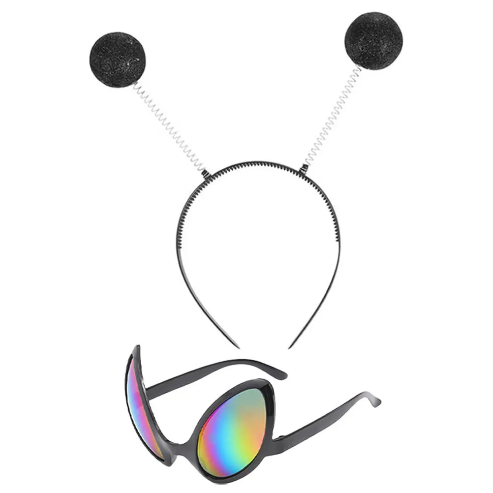 1 Set Party Glasses Headband For Adults Kids Creative Eyeglass Headdress Fun Festival Costume Accessory Prom Decor Photography