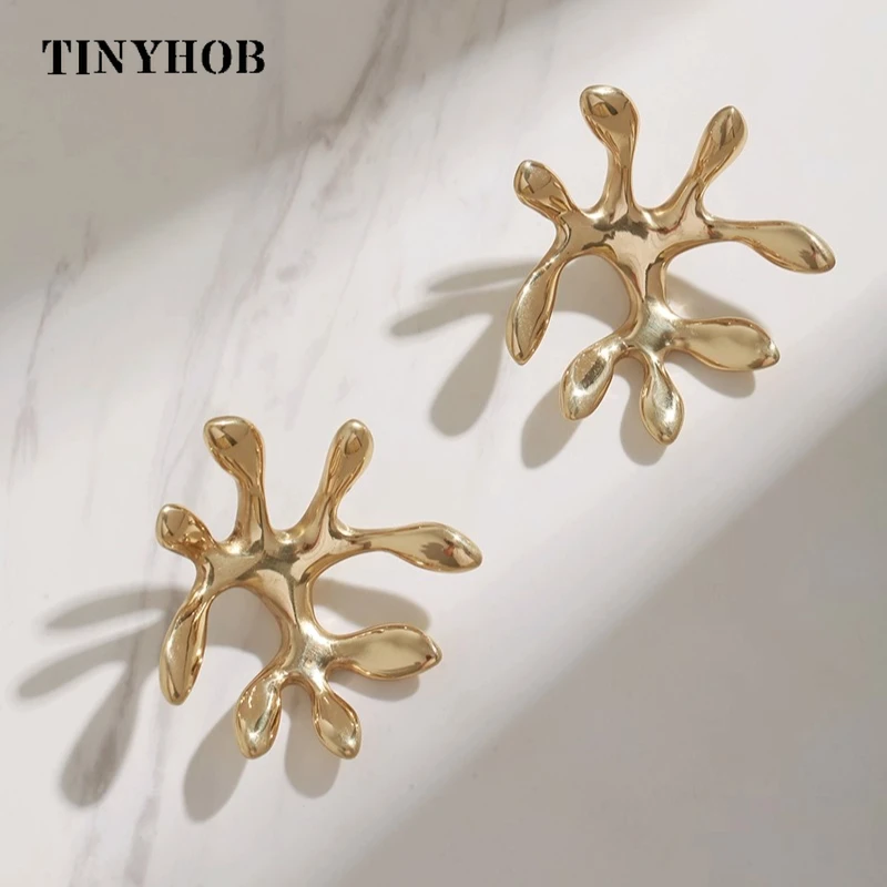 

Tinyhob European Style Luxurious Solid Brass Cabinet Knob Creative Furniture Handle Gold Wardrobe Drawer Pulls Single Hole