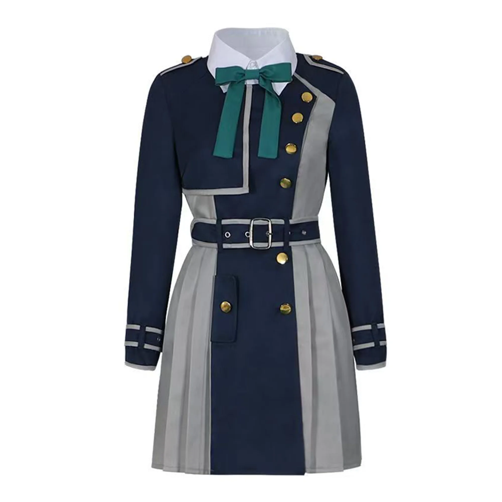 

Lycoris Recoil Cosplay Inoue Takina Costume Cute Party JK Uniform Full Set Womens Outfits