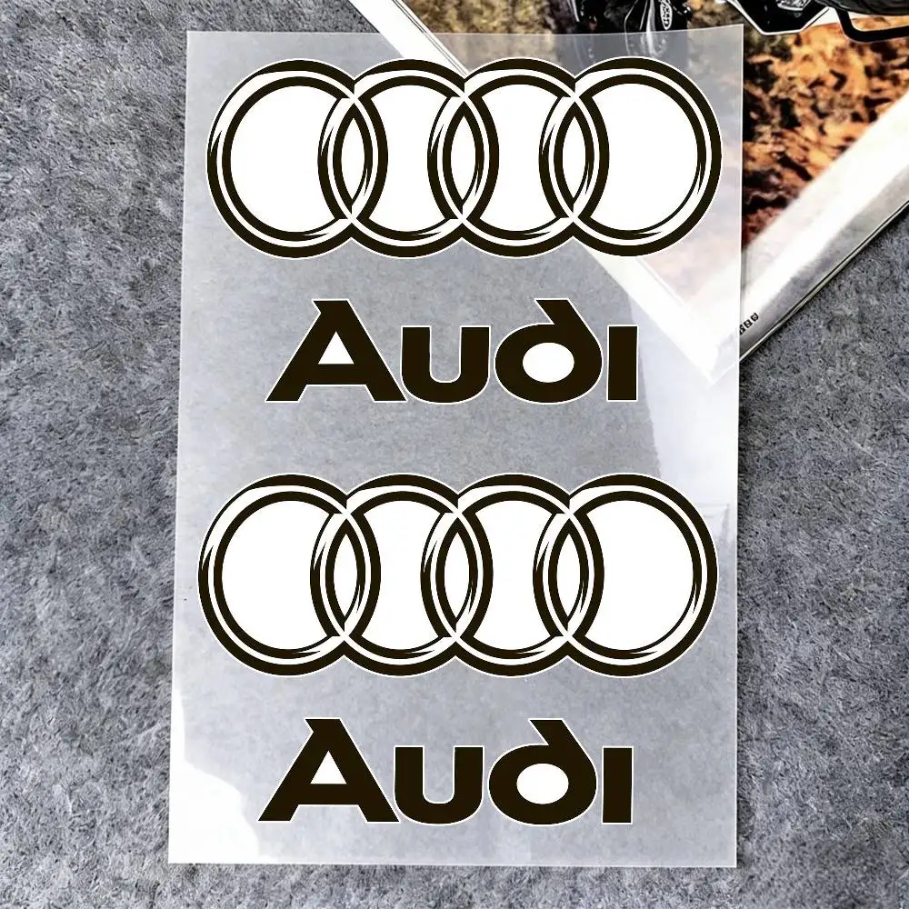 

Светоотражающие наклейки для мотоциклов Audi, 3M, предупреждающие о безопасности в темноте, для шлемов скутеров