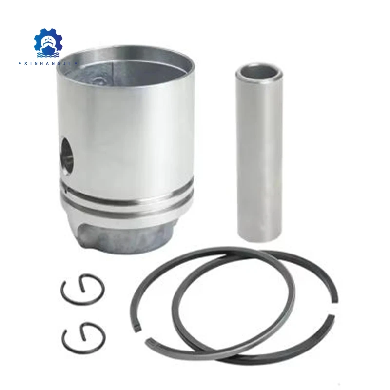 

Piston Set Std 6E3-11631-00-98 For Yamaha Outboard Motor Parts 5HP 2T Diameter 54MM Powertec Seapro 6E3-11631-00 6E3-11631