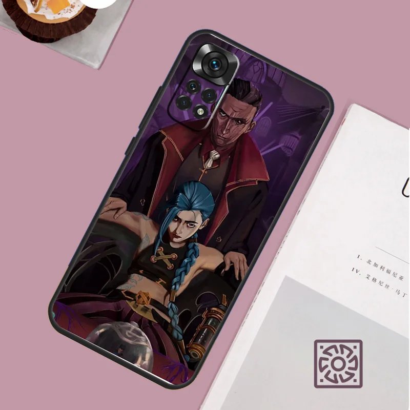 Redmi Note 12 10 9 8 11 13 Pro 9S 10S 11S 12S 휴대폰 커버, Redmi 12C 9C 10C 13C 용 아케인 케이스