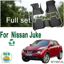 Car Floor Mat For Nissan Juke F15 2013~2016 Anti-dirt Pad Reduces Friction Car Mat Waterproof Floor Mat Car Accessories