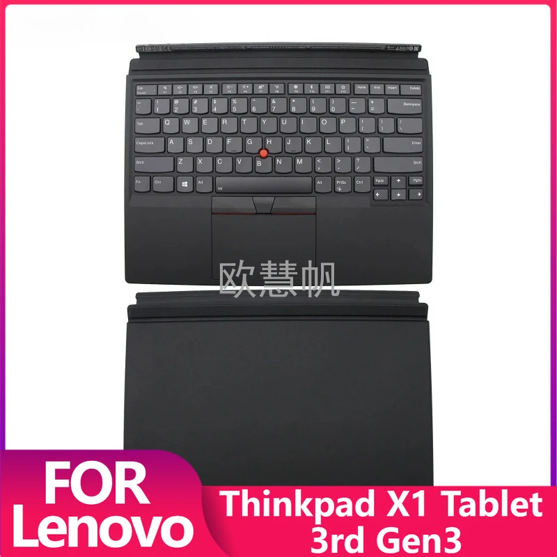 T 95%New for Lenovo Thinkpad X1 Tablet 3rd Gen3 Palmrest with US Backlit Keyboard 02HL150 01HX850 01AW830