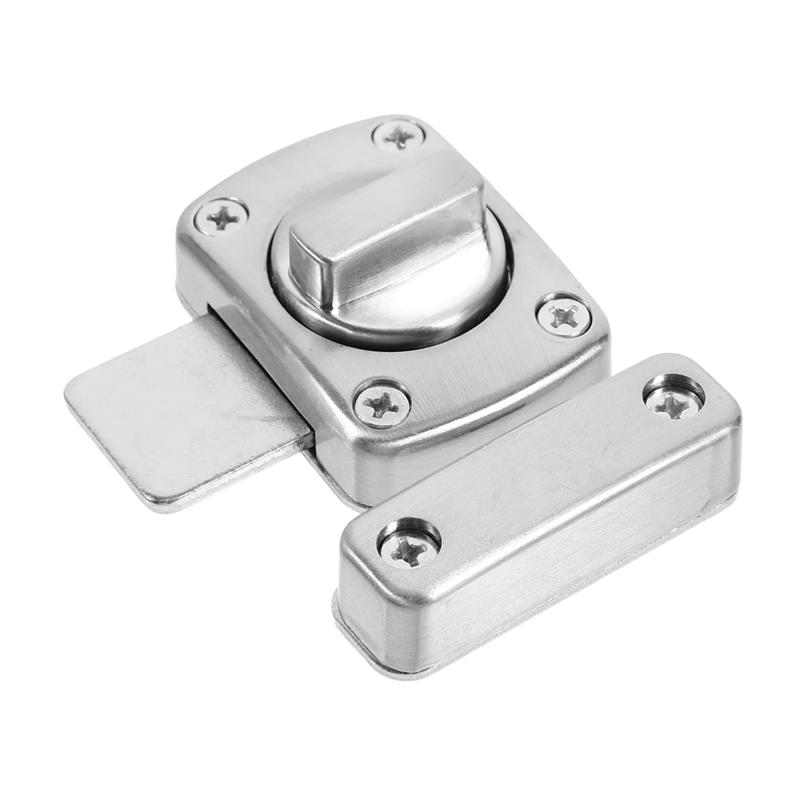 

Sliding Bolt Lock Sturdy Gate Heavy Duty Zinc Alloy Anti-Theft Door Window Latch Thickened Door Bolts Latch Slide Bolt Silver