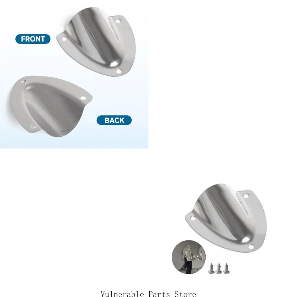 

D0uc 4pcs Морская вентиляция покрывает крышку ржавой вентиляционные решалки из нержавеющей стали Защитные крышки для систем для