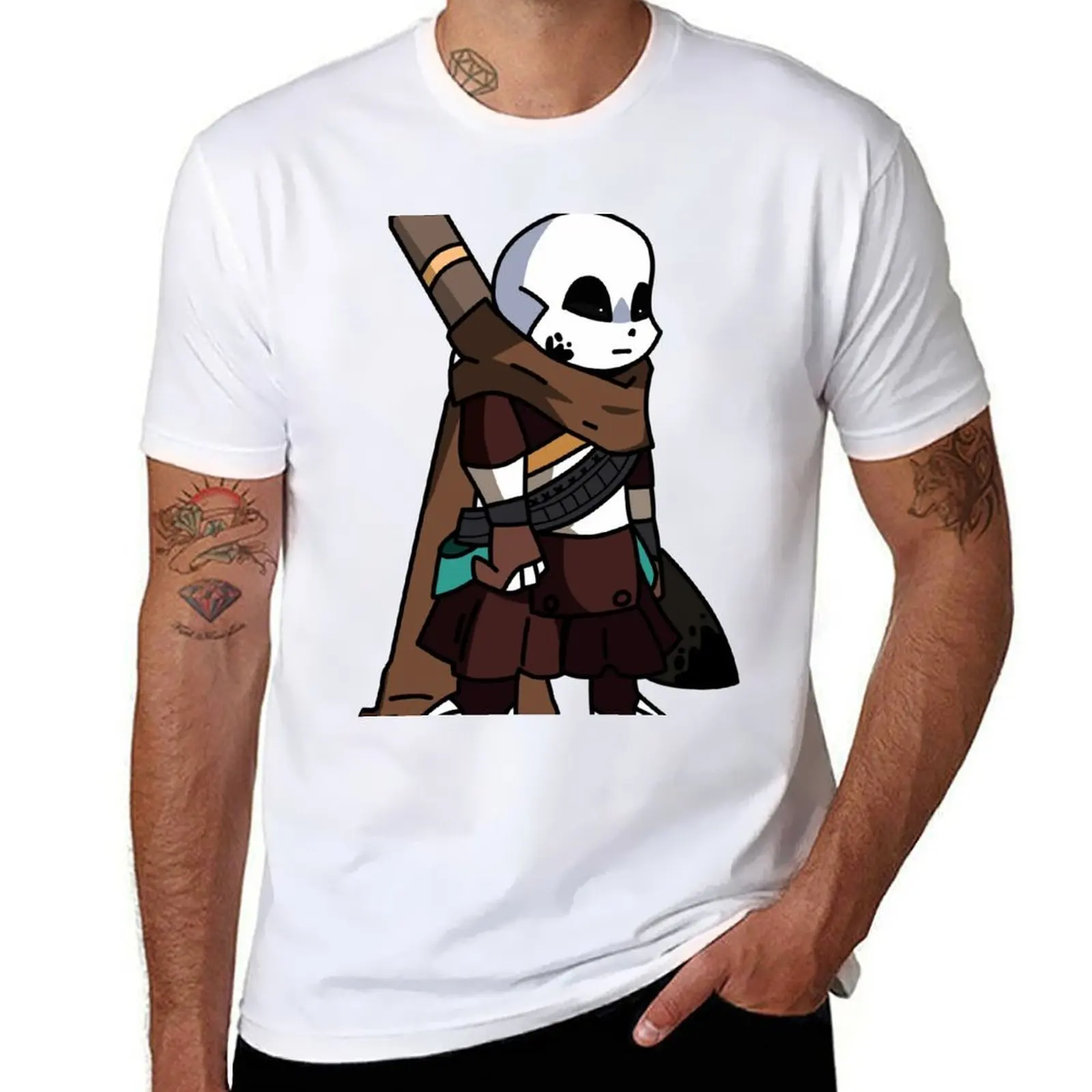 

Ink Sans FnF X-event mod T-Shirt t shirt personalised man t shirts high quality luxury brand T-Shirt