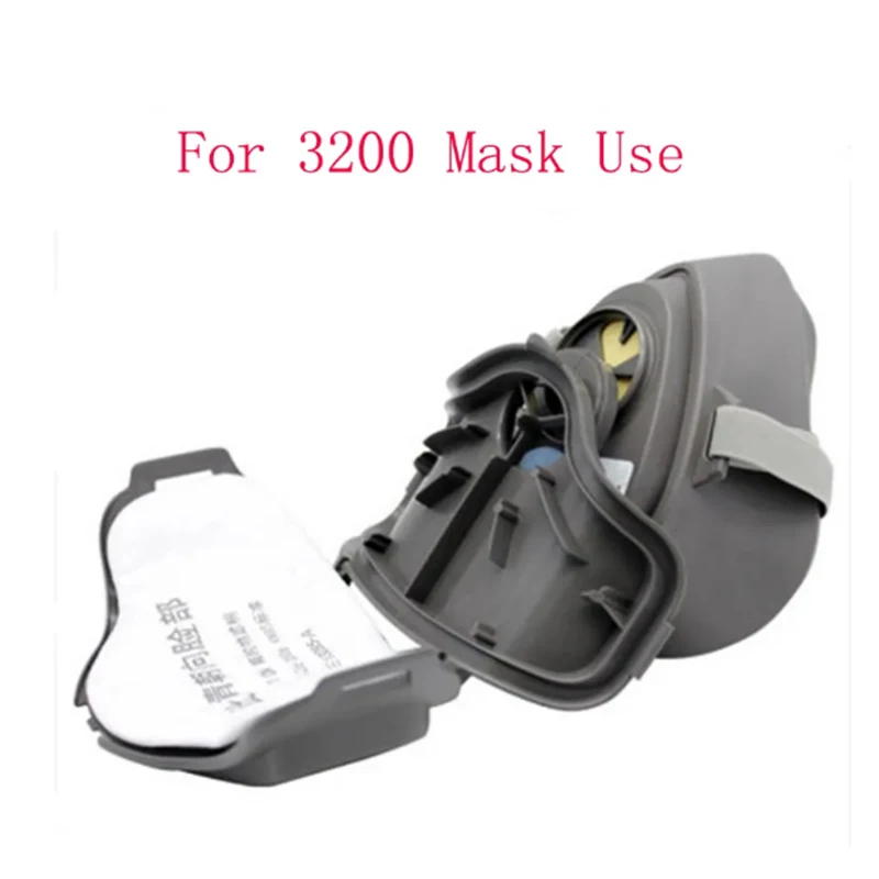 5-6 Layer 3701 Particles Cotton Filter For 3200/8016/HF52 Chemical protection respirator Dust Mask Painting Spraying Accessories