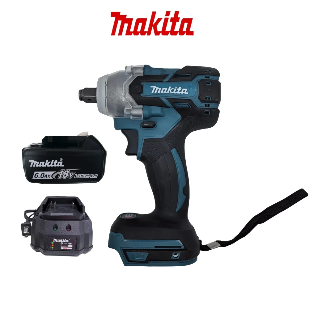 Imagem -05 - Elétrica Impact Wrench Machine sem Escova sem Fio High Torque Ferramenta Recarregável 18v Bateria Makita-dtw285