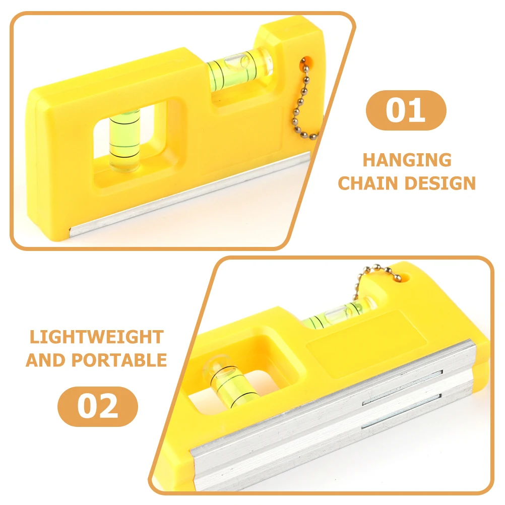 Magnetic Level Bubble Levels Round Measuring Instrument Instruments Small Tool Leveler Horizontal Ruler Tools