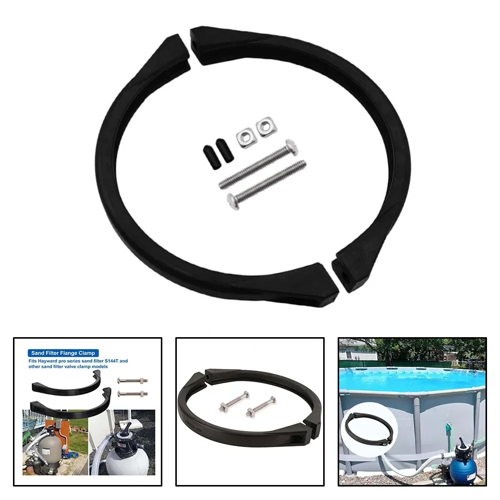 1pcs Pool Pump Clamp Belt GMX600NM For Hayward S144T Pro Series Filters Swimming Pool Replacement Sand Filter Flange Valve Clamp