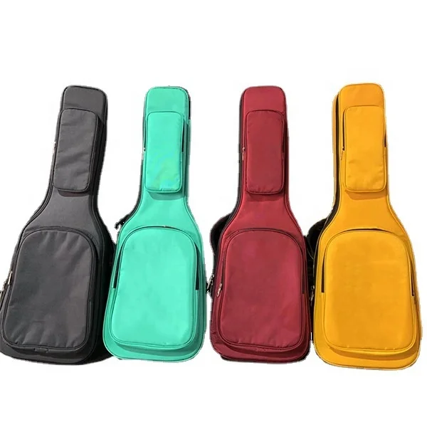 

Hooqu Factory Hot Sale High Quality Acoustic Guitar Comfortable Simple Guitar Bags