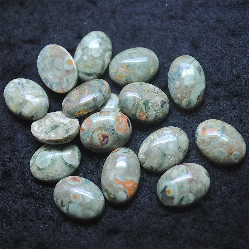 5PCS Natural Kambaba Jasper Stone Cabochons Oval Shape 13X18MM 15X20MM DIY JEWELRY FINDINGS NICE ITEMS