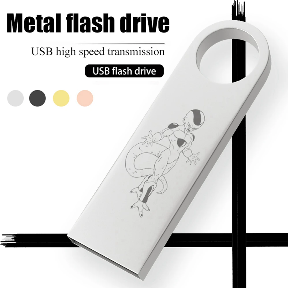 

Frieza Usb flash drive 64GB 32GB pen drive 16gb 8gb 2.0 pendrive waterproof u disk memoria cel usb stick gift Japanese Anime