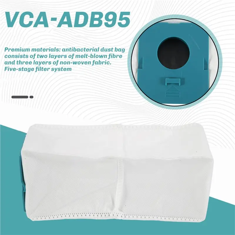AB11-VCA-ADB952 Vacuum Cleaner Bags Parts Kit For Bespoke Jet Pro Extra / Complete Extra / Complete / Pet Handheld Vacuu