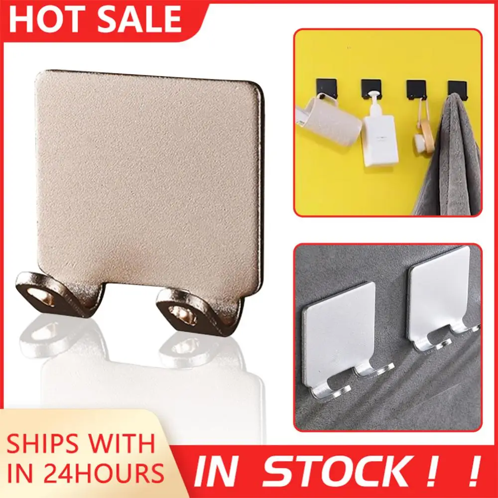 1/2PCS Razor Holder Not Easily Broken Stable And Reliable Natural Sus304 Stainless Steel Bathroom Accessories Storage Coat Hook