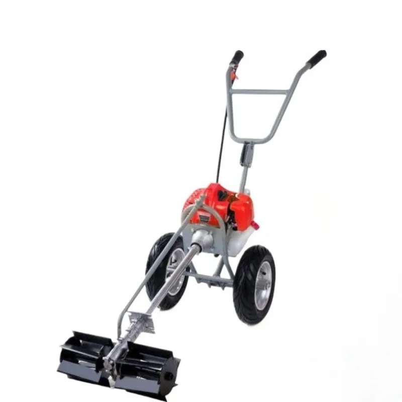 Portable Small Multifunctional Hand Push Lawn Mower 4-Stroke Powered Land Reclamation And Soil Loosening Lawn Mower Farming/