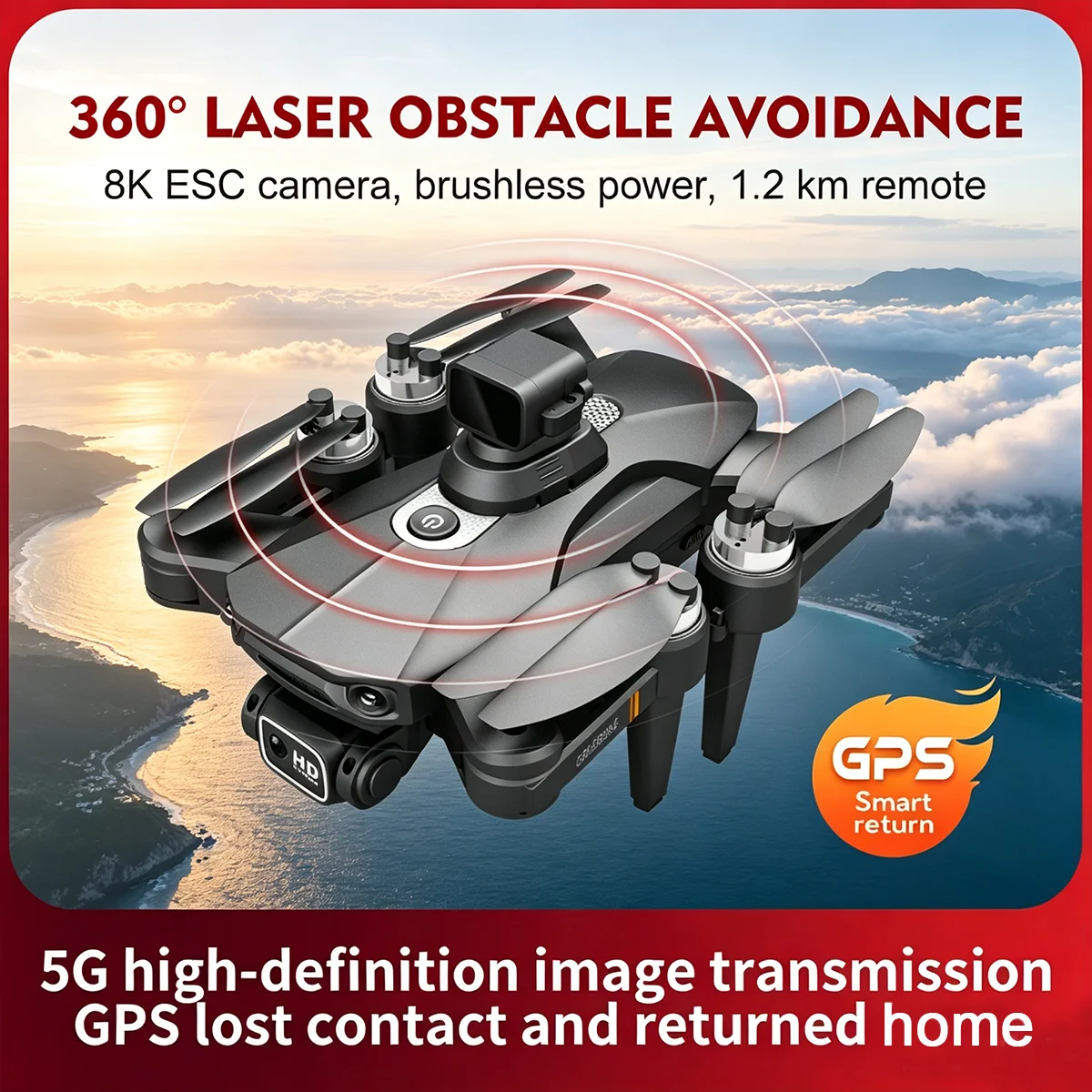 Drone GPS K80 Pro Max Profissi - Kids Toys Videos avaliação e preço