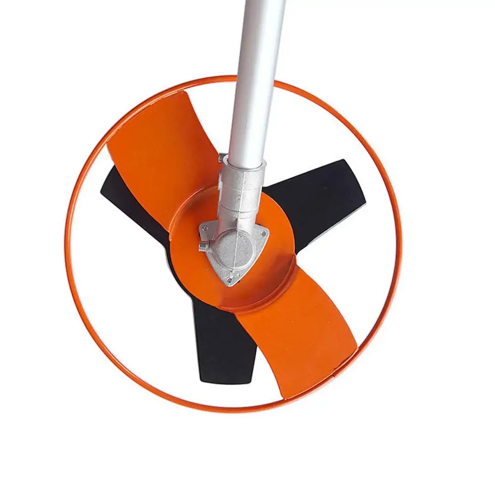 Decespugliatore Trimmer Testa Macchina per erbacce Disco di protezione Giardino Paddy Metallo Terreno Campo Strumento Tosaerba Macchina Erba Secca C6Z0