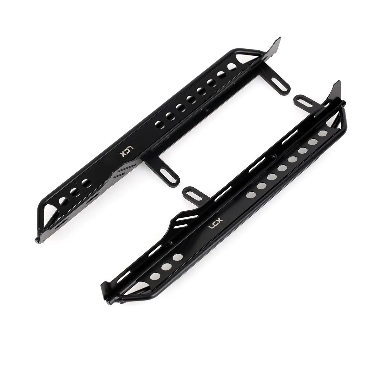 

LCX Racing 1/6 RC Crawler Car Metal Rock Sliders Side Step Running Board for Axial SCX6 Upgrades Parts Accessories