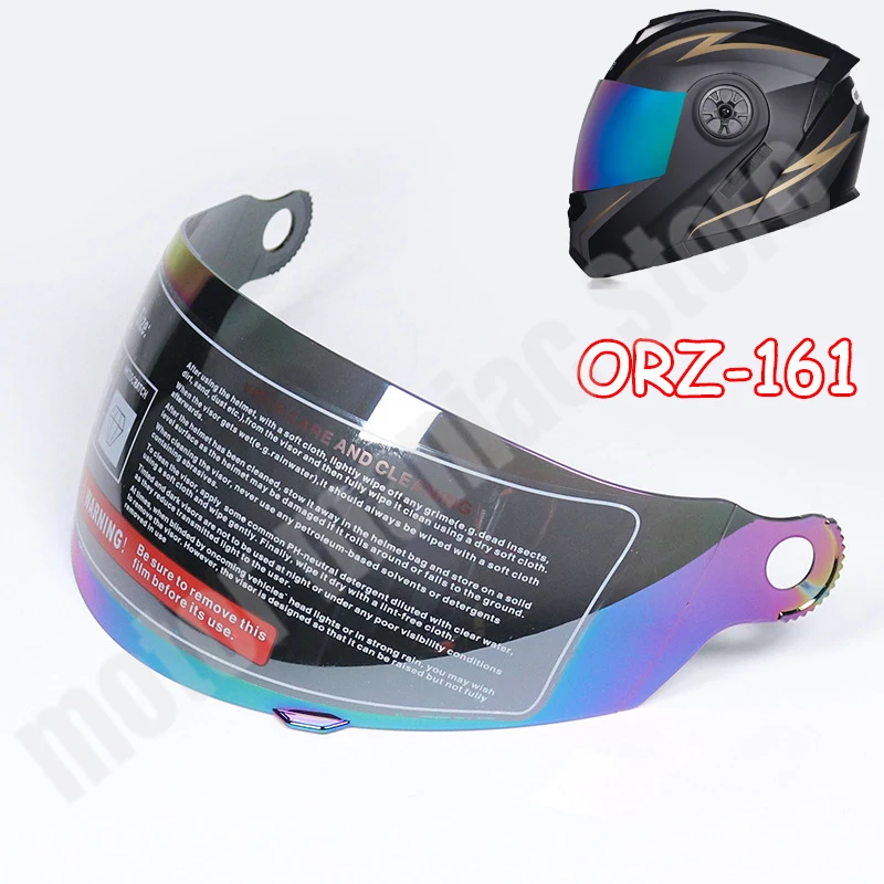 

Orz BLD 161, линза для шлема, защита от ультрафиолета, козырек, мотоциклетный откидной шлем, щит, аксессуары для шлема Capacete