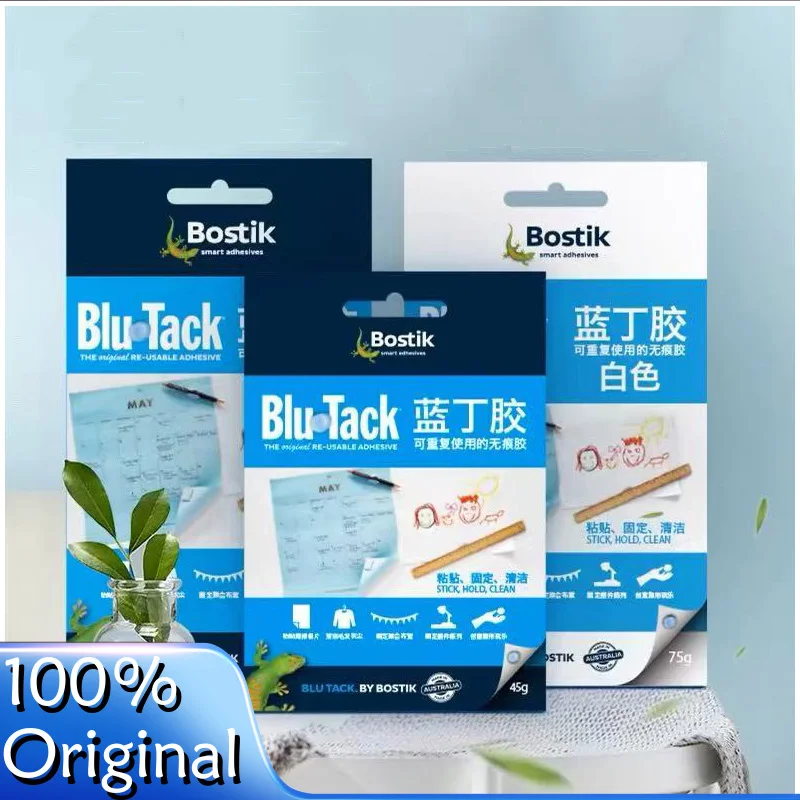 لـ Bostik BlueTack حل لاصق متعدد الأغراض قابل لإعادة الاستخدام لجدران الصور لتنظيف وتثبيت النموذج المنتج الأصلي #1