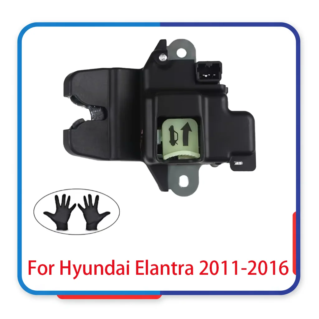 1 PCS NEW 81230-3X010 Car Rear Tailgate Trunk Latch Actuator Lock With Actuator For Hyundai Elantra 2011-2016 Car Accessories