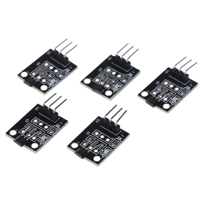 5PCS KY-003 Hall Effect Magnetic Sensor Module For Pic Avr Smart Car