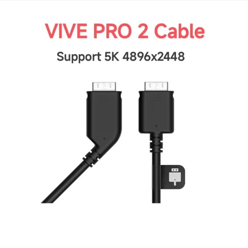 Original 5m Cable for HTC Vive Pro 2 VR Headset - Connects Vive Link Box to Headset / Original Vive Headset Cable 2.0