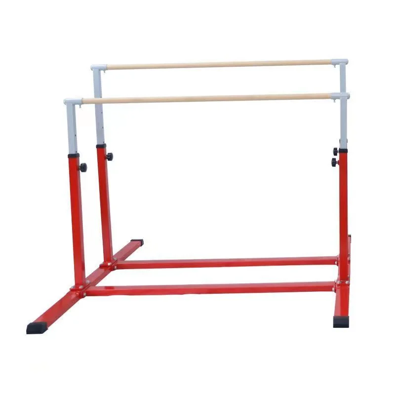 

Height Adjustable Gymnastics Parallel Bars Professional Gymnastics Uneven Bars Fitness Equipment for Children Training