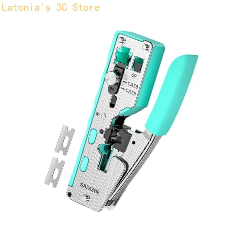 RJ45 RJ11 Kabel Crimpzange 8P 6P für die Reparatur von Heimverkabelungen X3UB – Detail 4