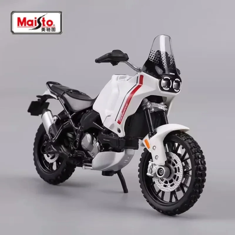 

Maisto 1:18 Ducati Desert X Alloy Sports Motorcycle Model Diecasts Simulation Metal Street Racing Motorcycle Model Toys Gifts