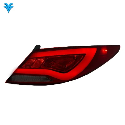 Pair Of Car Tail Light Assembly For Hyundai Accent Verna Solaris 10-13 LED Brake Signal light Tuning Parts Car Rear Lamp System