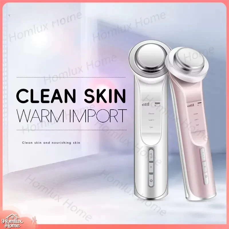 Handheld Facial Cleansing Device USB Rechargeable Pore Cleaner Microcurrent Skin Care Tool for Acne Removal Blackhead