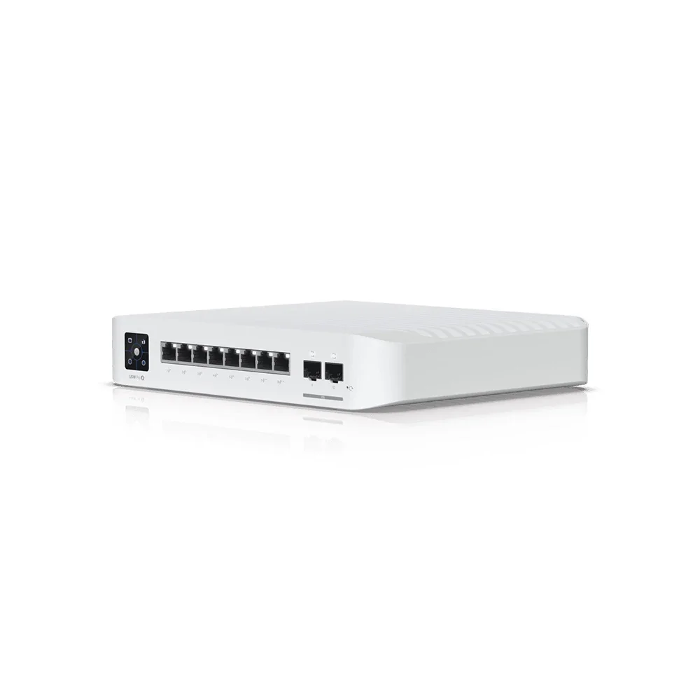 

UBIQUITI USW-Pro-8-POE 120W 8 Port PoE Layer 3 Switch Pro 8xGbE PoE+, 6xGbE PoE+ 2xPoE++Ports 2x10G SFP+Ports 56Gbps Capacity