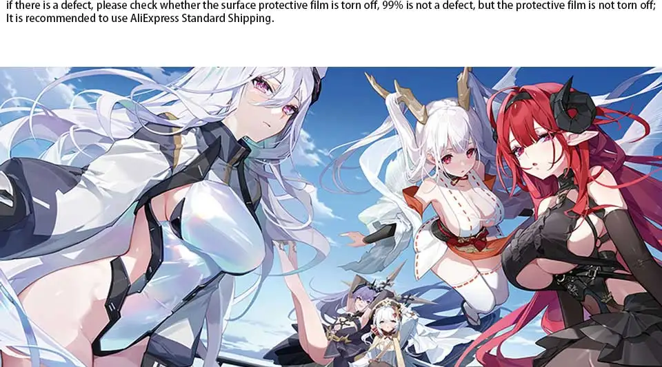 Guo Xiao Luo Store Azur Lane Offizieller 2024 neuer Charakter Skins Janus Manchester Albion Acrylständer Schreibtisch Ornament Anime Geschenk – Detail 2