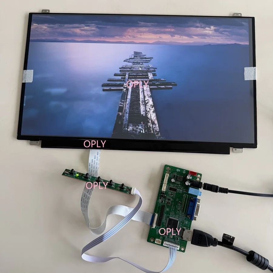 Controller board HDMI-compatible VGA for PC PS X360 Laptop raspberry with New 1366X768 11.6 inch IPS EDP Panel monitor screen