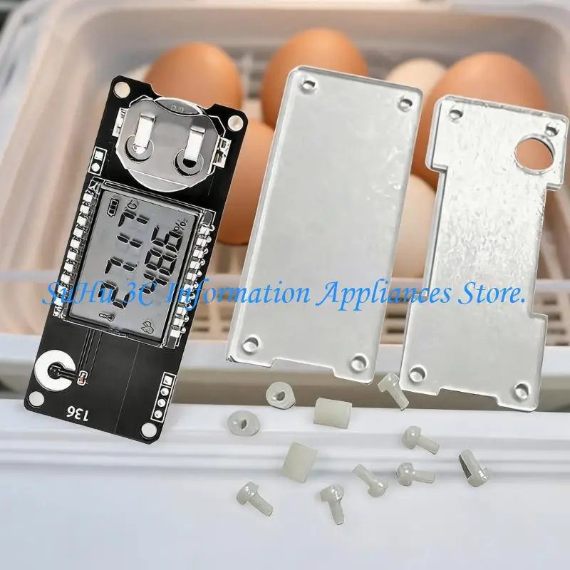  Digital Hygrometer Module with LCD for Incubator Climate Control