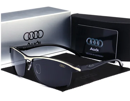 Imagen 2 del producto Audi UV400 gafas de sol rectangulares polarizadas para hombres y mujeres, gafas para conducir motocicleta, gafas para ciclismo al aire libre, lentes antideslumbrantes 551
