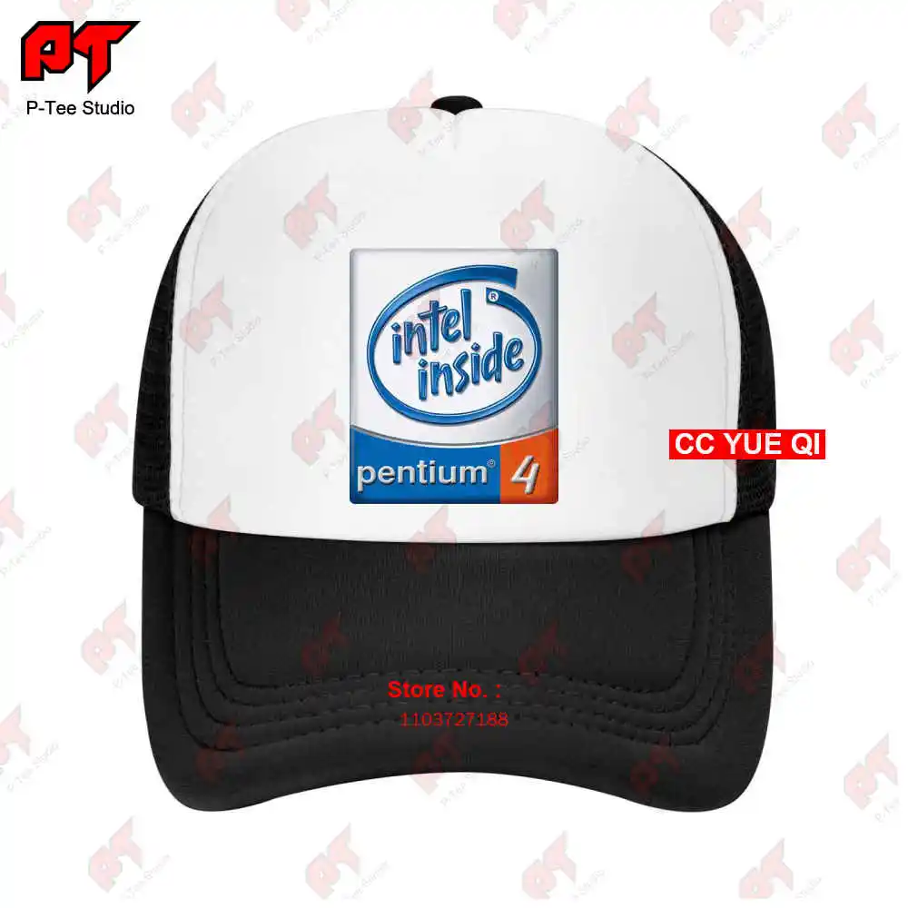 Vintage Intel Inside Pentium 4 Baseball Caps Truck Cap 5NB2