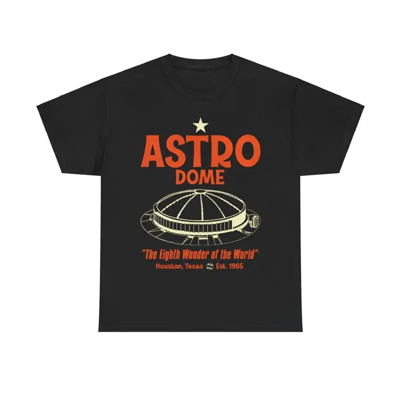 

Astrodome Baseball Stadium 1965 Nostalgic Retro T shirt