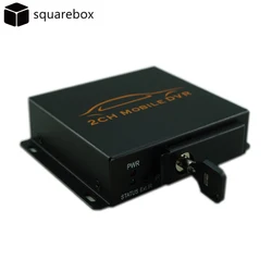2CH MINI Vehicle DVR HD 1080P 2 Channel Recording Box DVR Video Recorde SD/CVBS/AHD DVR Recording Box DVR Video Recorde