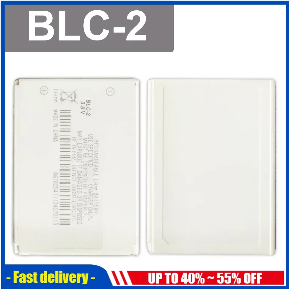 

New Bateria 800mAh Batterie BLC-2 BLC2 BLC 2 Battery For Nokia 3310 3330 3315 3350 3510 6650 6800 3550 High Quality