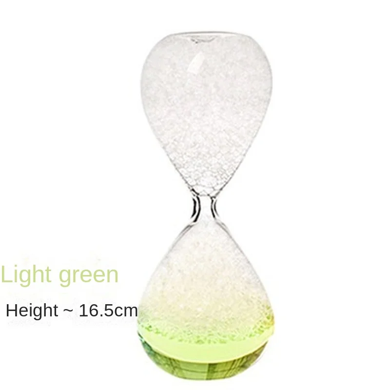 Bubble Hourglass Irregular Home Desktop Decoration Oil Leak Bubble Water Liquid Drift Bottle Glass Fun Decoration Holiday Gifts