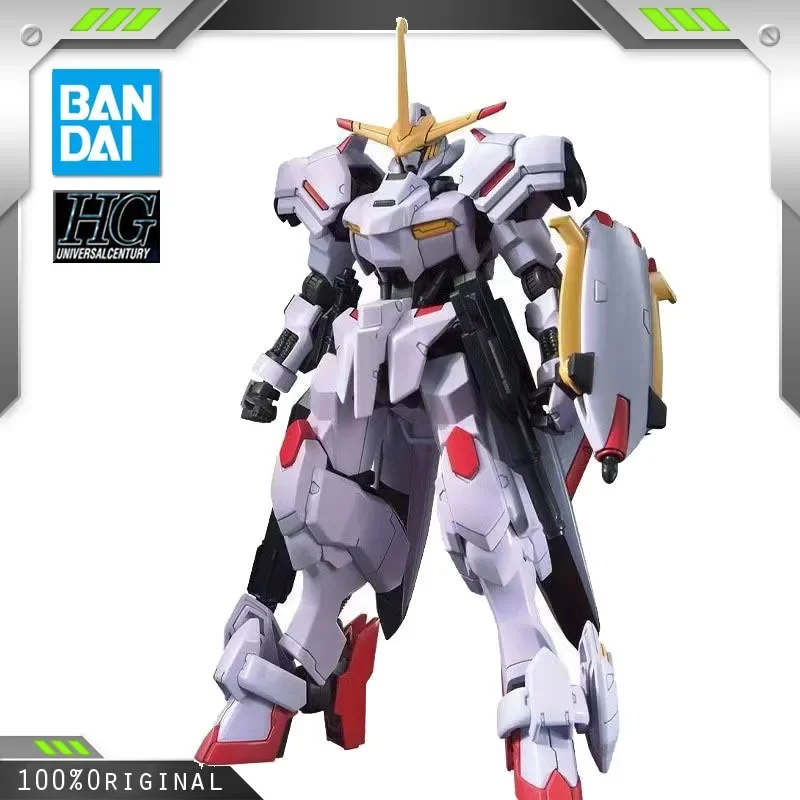 

BANDAI Anime HG IBO 1/144 White Star Gundam Marcosys Ironblood New Mobile Report Gundam Assembly Plastic Model Kit