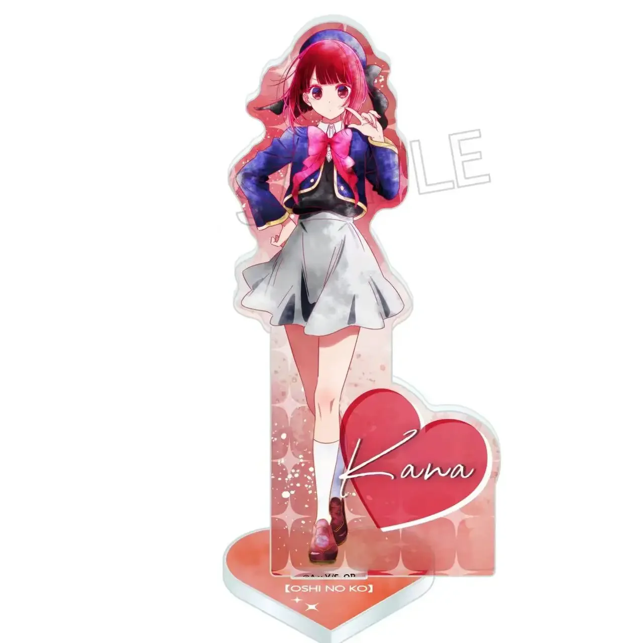 Oshi No Ko Acrylic Stand Molll Doll Aqua Akane MEMcho Kana Hoshino Ai Ruby Plate Desktop Figure for Cosplay Exhibition Toy