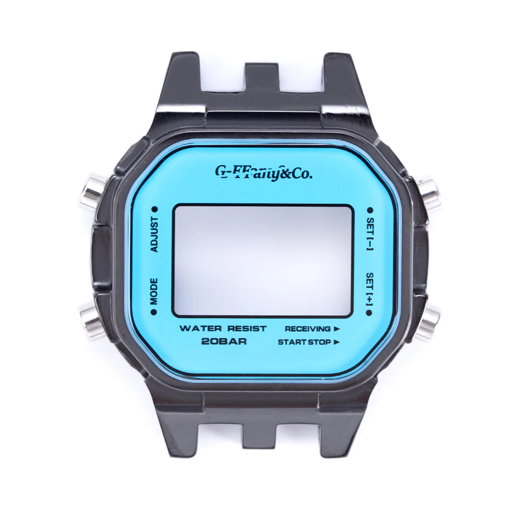 Watch Case for Module 3229 DW-5600 DW-5700 Series Fit GMW-B5000 Bezel & Band