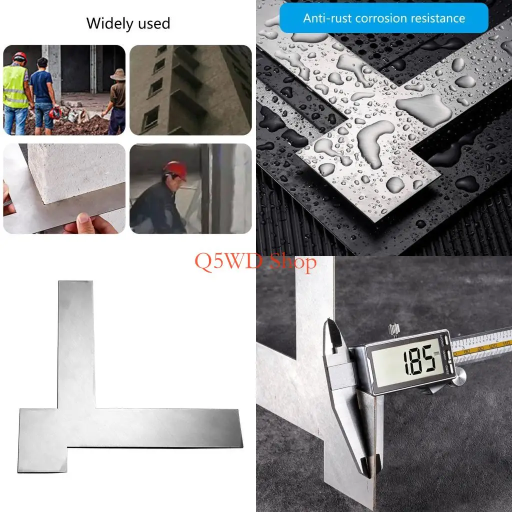 

Q5WD 90 Degree Drywalls Corner Trowel Double Eyelid Leveling Tool For Effortless Plasterboard Shaping, Wall Ceiling Projects