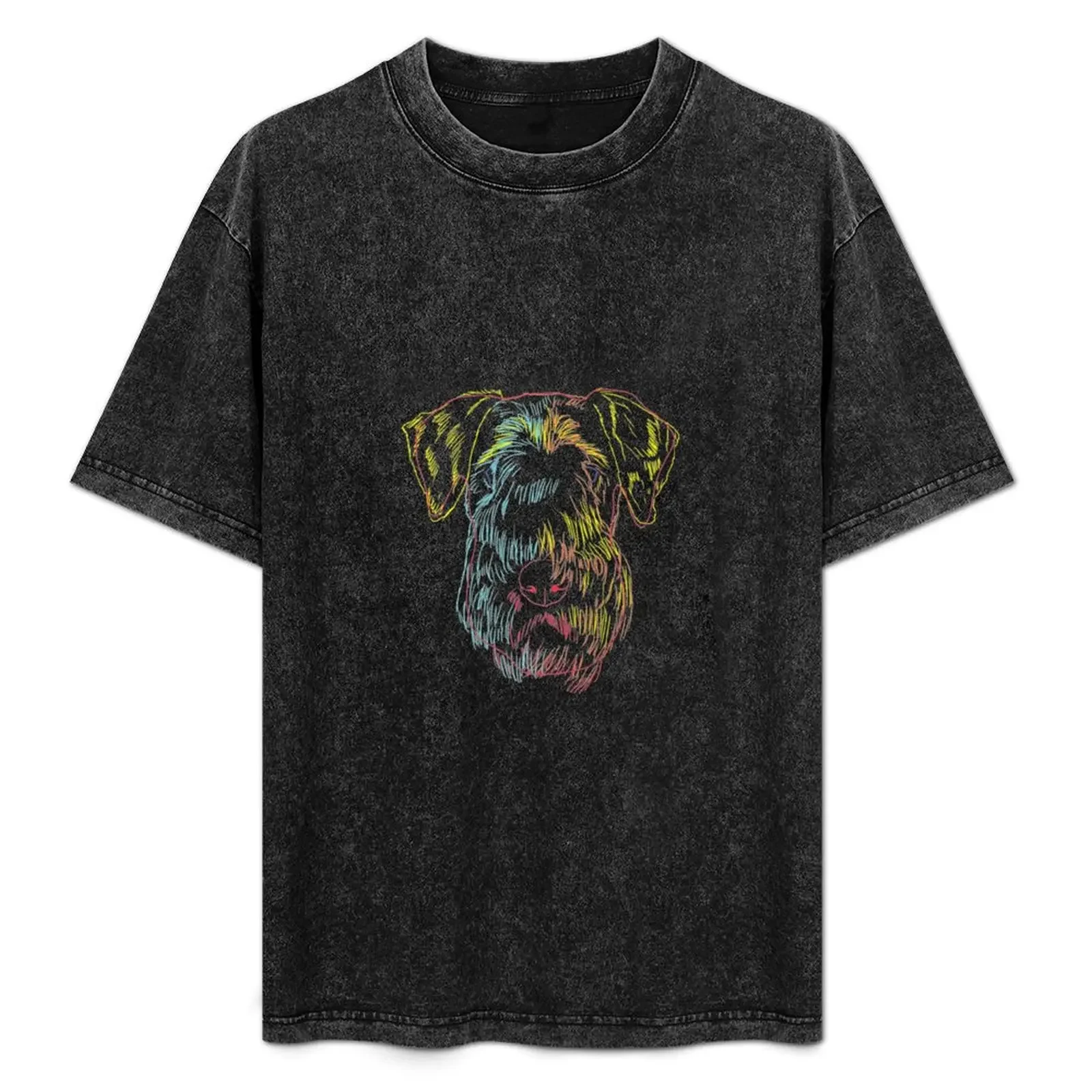 

Colorful Dog Cesky Terrier T-Shirt summer clothes sports fans topping men t shirt
